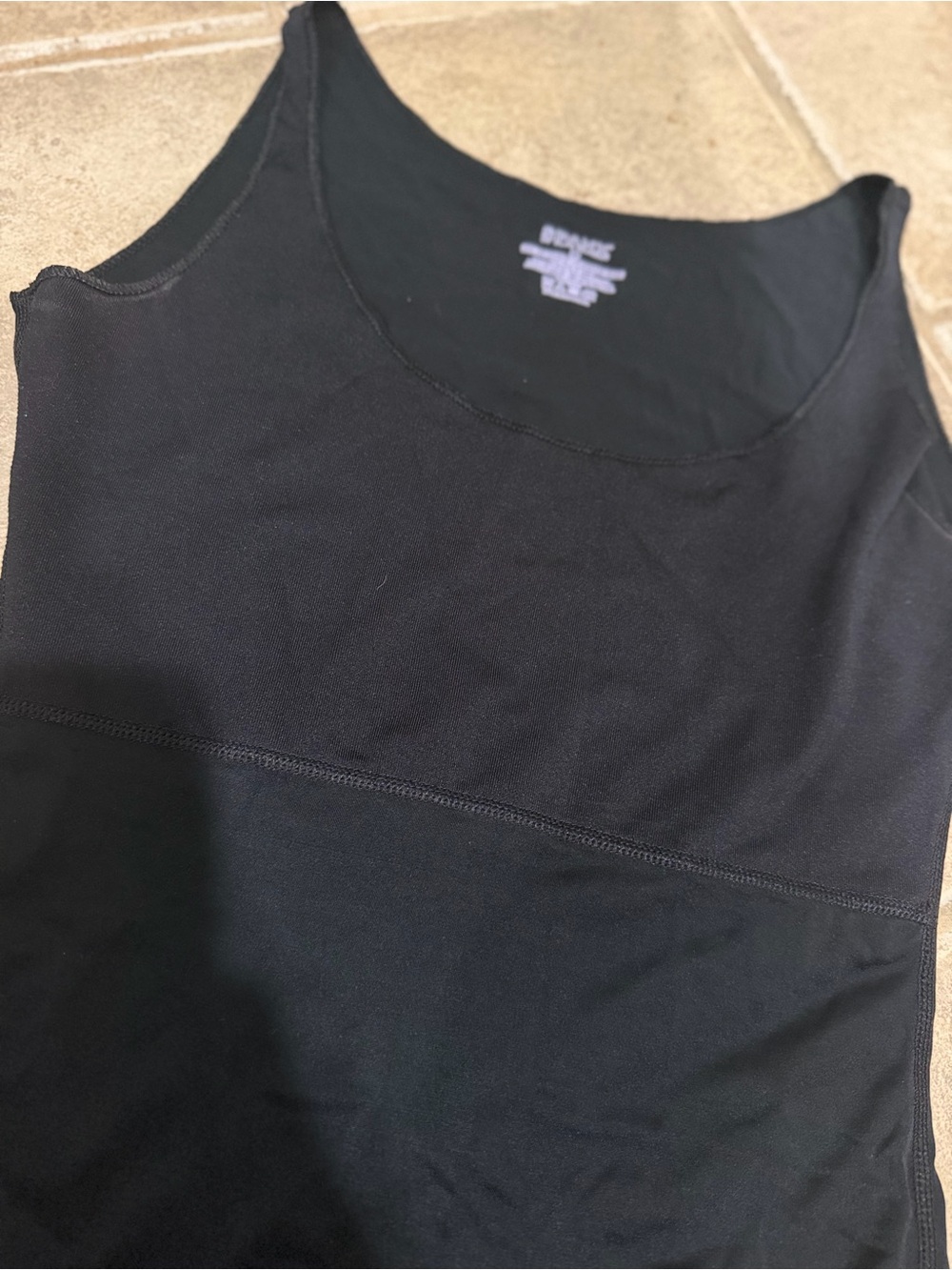 SPANX Black Scoop Neck Shaping Tank - Picture 3 of 3